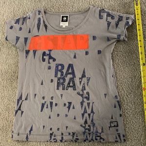 G star g raw women medium m T-shirt t